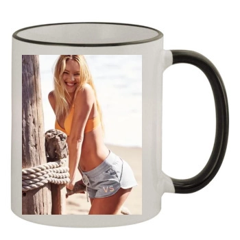 Candice Swanepoel 11oz Colored Rim & Handle Mug