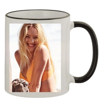 Candice Swanepoel 11oz Colored Rim & Handle Mug