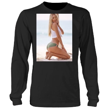 Candice Swanepoel Men's Heavy Long Sleeve TShirt