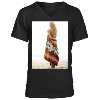 Candice Swanepoel Men's V-Neck T-Shirt