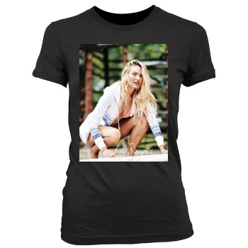 Candice Swanepoel Women's Junior Cut Crewneck T-Shirt