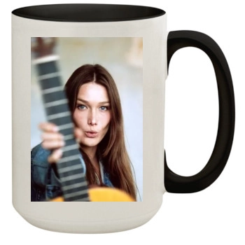 Carla Bruni 15oz Colored Inner & Handle Mug