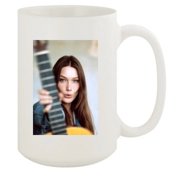 Carla Bruni 15oz White Mug