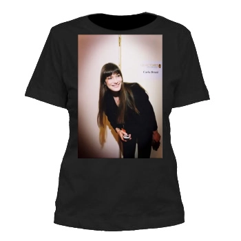 Carla Bruni Women's Cut T-Shirt