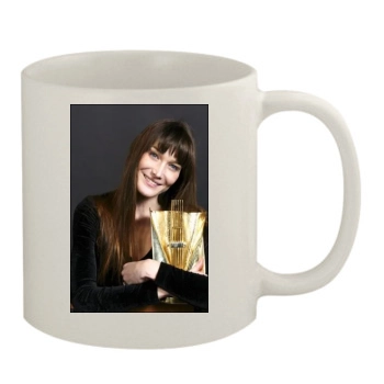 Carla Bruni 11oz White Mug