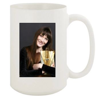 Carla Bruni 15oz White Mug