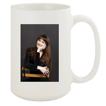 Carla Bruni 15oz White Mug