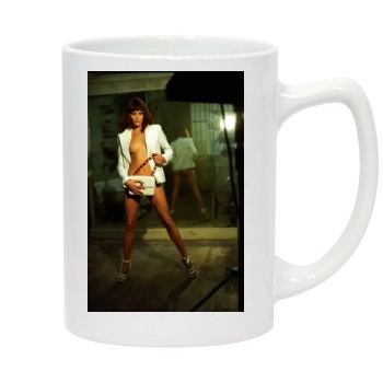 Carla Bruni 14oz White Statesman Mug