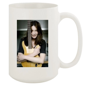 Carla Bruni 15oz White Mug