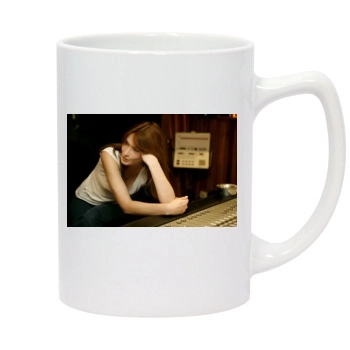 Carla Bruni 14oz White Statesman Mug