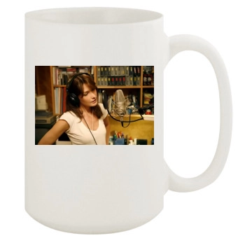 Carla Bruni 15oz White Mug