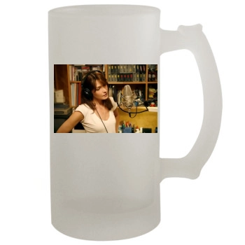 Carla Bruni 16oz Frosted Beer Stein