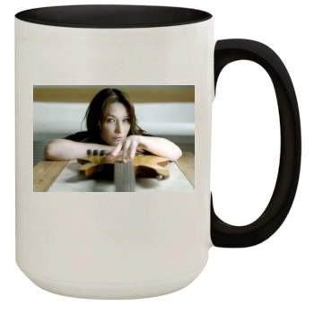 Carla Bruni 15oz Colored Inner & Handle Mug