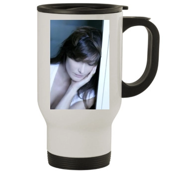 Carla Bruni Stainless Steel Travel Mug