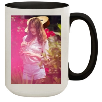 Carla Bruni 15oz Colored Inner & Handle Mug