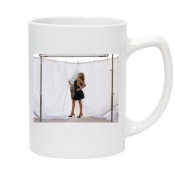 Carla Bruni 14oz White Statesman Mug