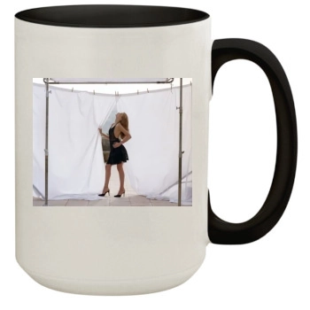 Carla Bruni 15oz Colored Inner & Handle Mug