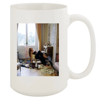 Carla Bruni 15oz White Mug