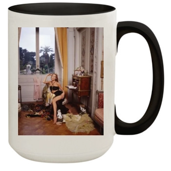 Carla Bruni 15oz Colored Inner & Handle Mug