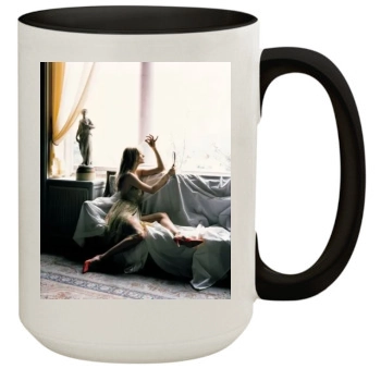 Carla Bruni 15oz Colored Inner & Handle Mug