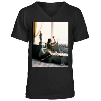 Carla Bruni Men's V-Neck T-Shirt