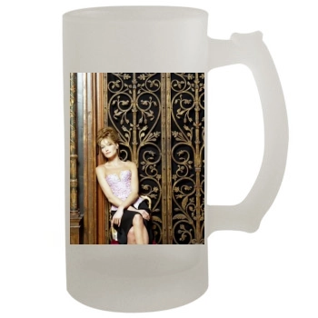 Carla Bruni 16oz Frosted Beer Stein