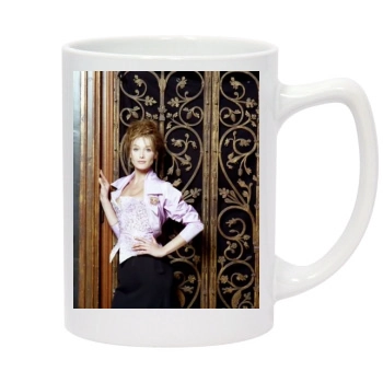 Carla Bruni 14oz White Statesman Mug