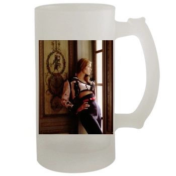 Carla Bruni 16oz Frosted Beer Stein