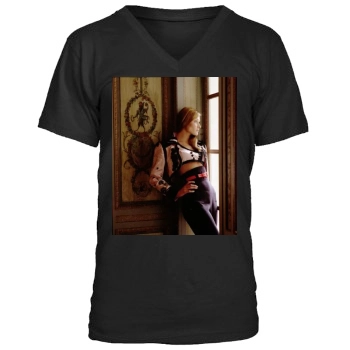 Carla Bruni Men's V-Neck T-Shirt