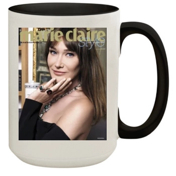 Carla Bruni 15oz Colored Inner & Handle Mug