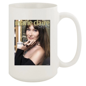 Carla Bruni 15oz White Mug