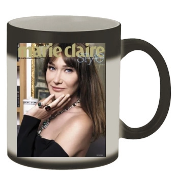 Carla Bruni Color Changing Mug