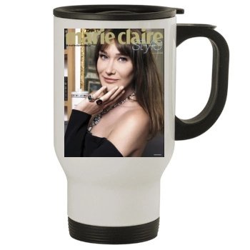 Carla Bruni Stainless Steel Travel Mug