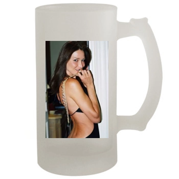 Carla Bruni 16oz Frosted Beer Stein