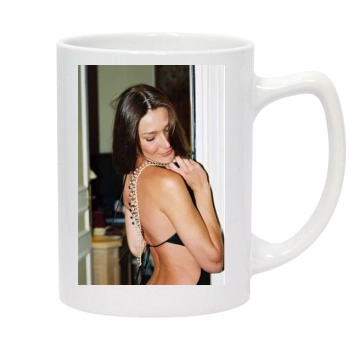 Carla Bruni 14oz White Statesman Mug