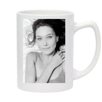 Carla Bruni 14oz White Statesman Mug