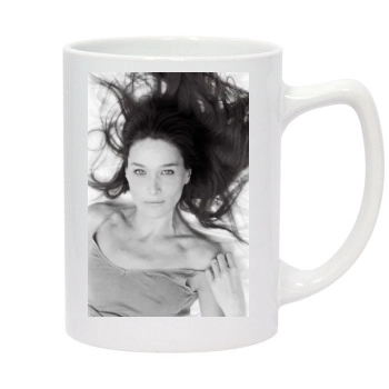 Carla Bruni 14oz White Statesman Mug