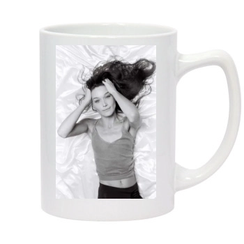 Carla Bruni 14oz White Statesman Mug