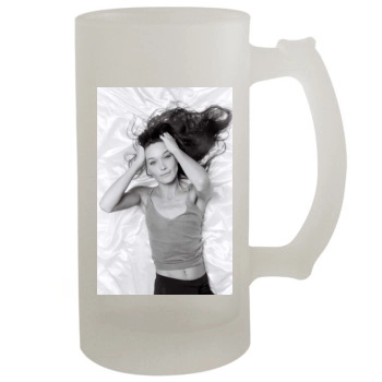 Carla Bruni 16oz Frosted Beer Stein