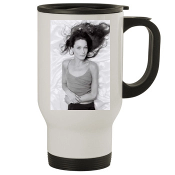 Carla Bruni Stainless Steel Travel Mug