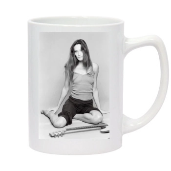 Carla Bruni 14oz White Statesman Mug