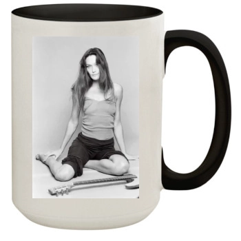 Carla Bruni 15oz Colored Inner & Handle Mug