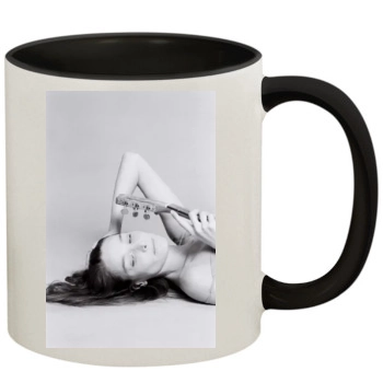 Carla Bruni 11oz Colored Inner & Handle Mug