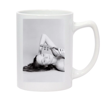 Carla Bruni 14oz White Statesman Mug