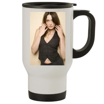 Carla Bruni Stainless Steel Travel Mug