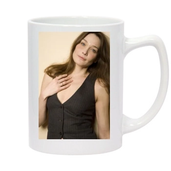 Carla Bruni 14oz White Statesman Mug