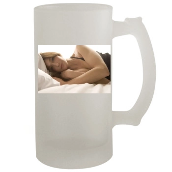 Carla Bruni 16oz Frosted Beer Stein