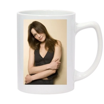 Carla Bruni 14oz White Statesman Mug