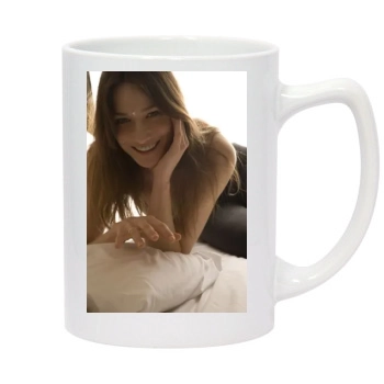 Carla Bruni 14oz White Statesman Mug