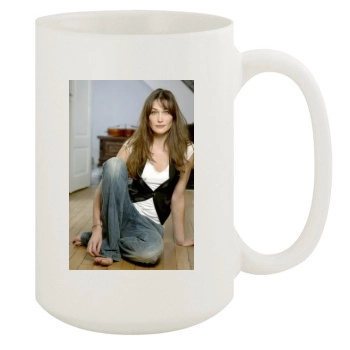 Carla Bruni 15oz White Mug